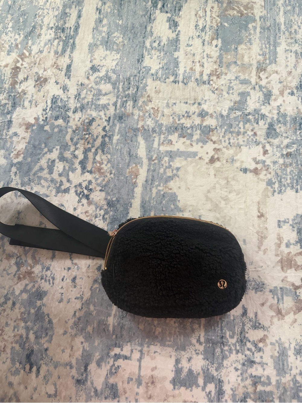 Fuzzy Lululemon Belt Bag